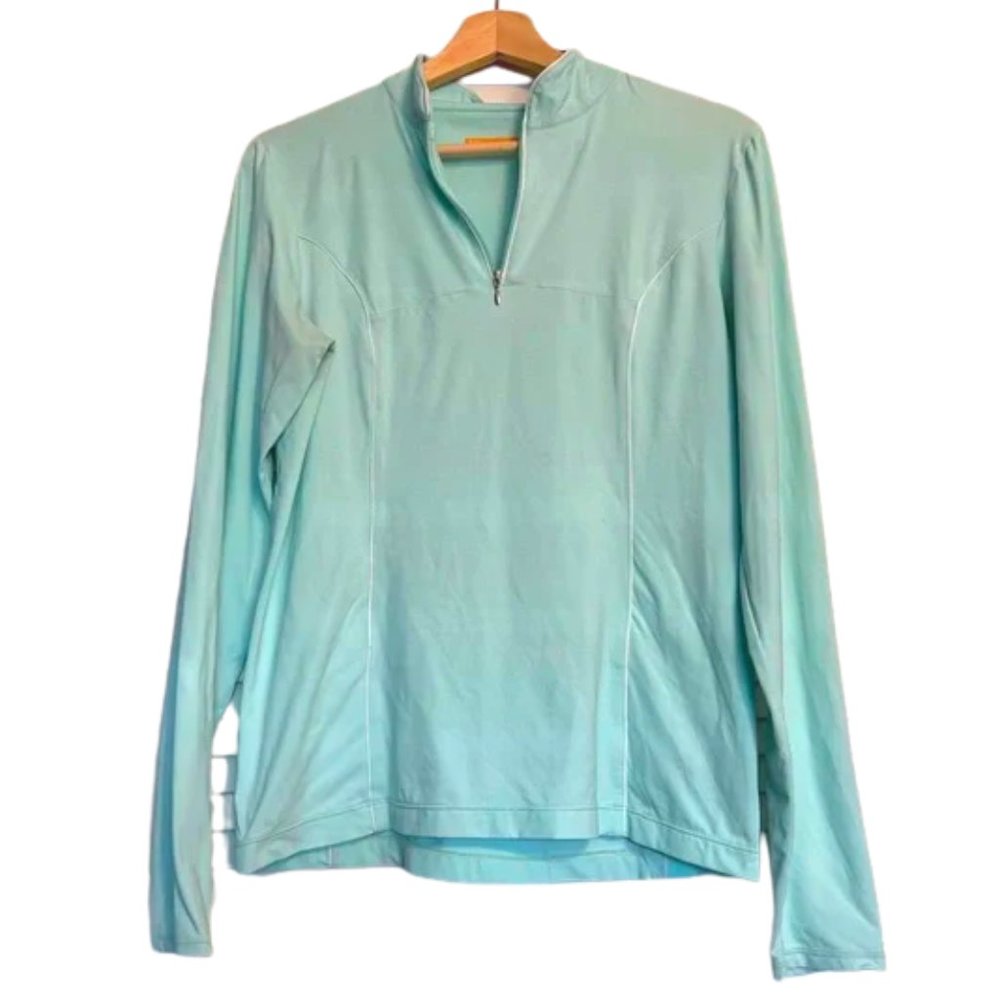 Lucy Tech Aqua Workout Quarter Zip